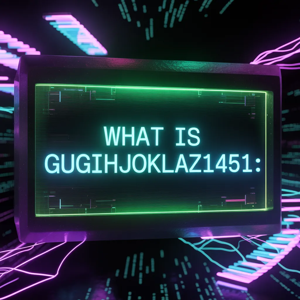 What is gugihjoklaz1451? Understanding the Enigma what is gugihjoklaz1451