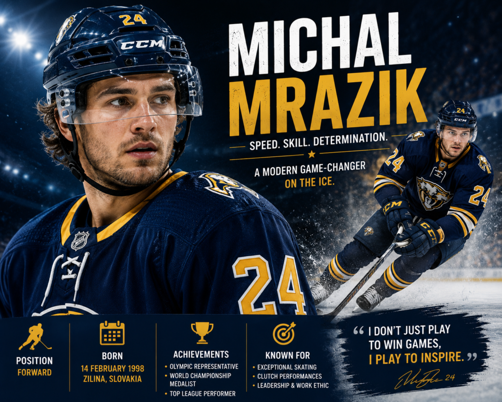 Who is Michal Mrazik? Biography, Hockey Stats, and His Inspiring Story