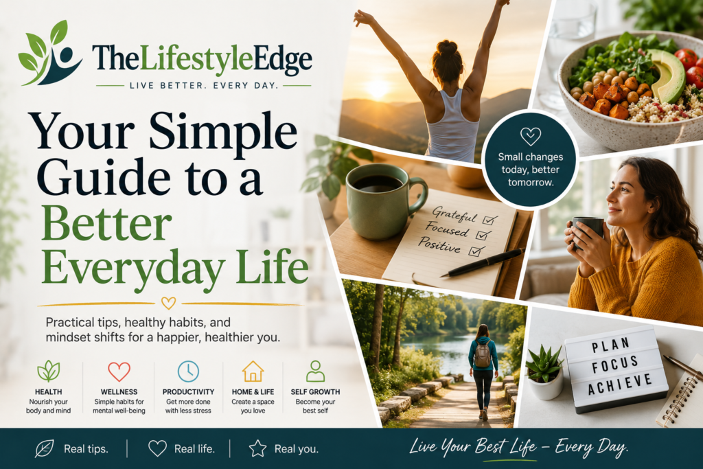 TheLifestyleEdge: Your Simple Guide to a Better Everyday Life TheLifestyleEdge